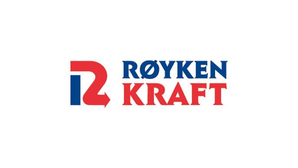 Logoen til Røyken Kraft
